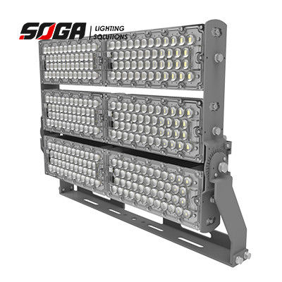 ضوء LED مضاد للتوهج عالي الصاري 720 وات إضاءة منطقة LED 6 وحدات